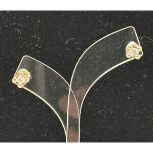 Red Envelope Silver CZ Earrings #69551